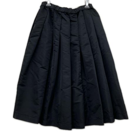 COMME des GARCONS BLACK ナイロンプリーツスカート XS AD2019  1E-S011 ブラック