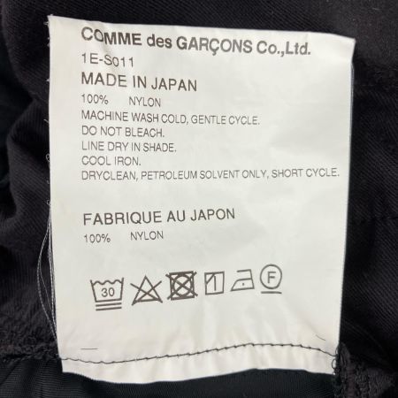 COMME des GARCONS BLACK ナイロンプリーツスカート XS AD2019  1E-S011 ブラック