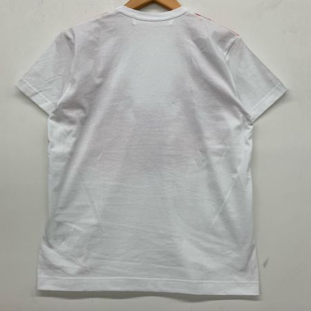tao COMME des GARCONS Tシャツ リボンチュールプリント M AD2026 TR-T003 ホワイト