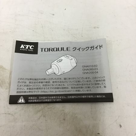  KTC ケーティーシー トルクル9.5sq（8～80N・m トルク測定 GNA080-03 箱・ケーブル TORQULE
