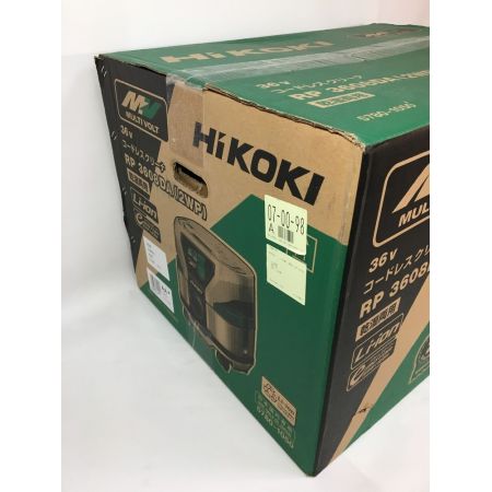  HiKOKI ハイコーキ 36V　乾湿両用　コードレスクリーナー　 RP3608DA 2WP