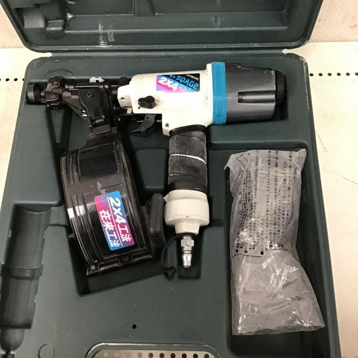 HITACHI 日立 常圧 ロール釘打ち機 50ｍｍ ケース付き NV50AG2｜中古｜なんでもリサイクルビッグバン