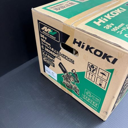 HiKOKI ハイコーキ コードレス卓上スライド丸のこ C3606DRA XP バッテリー・充電器付