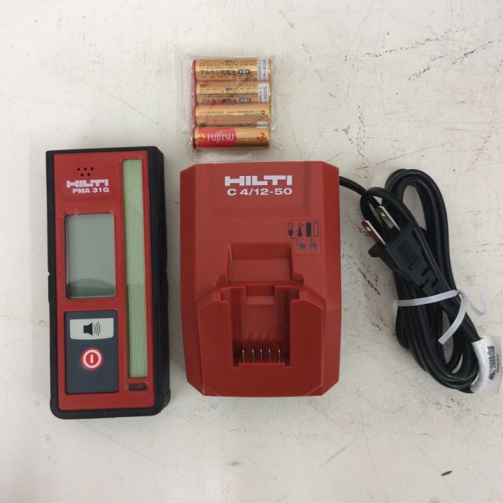 Hilti ヒルティ グリーンレーザー 墨出し器 マルチラインレーザー レーザー受光器 三脚・取説付 PM40-MG｜中古｜なんでもリサイクルビッグバン