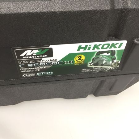  HiKOKI ハイコーキ 36V 147mm 充電式 丸のこ 本体のみ　ケース付き C3605DC(XP)