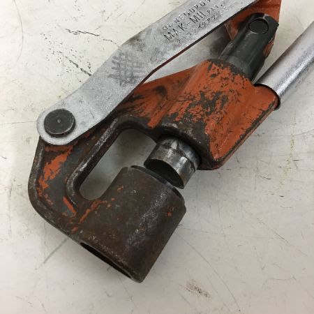  NEGUROSU Mバー穴あけ工具　ハンドパンチャー MAK-MH