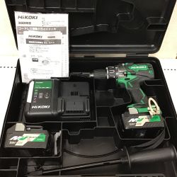 ◇◇ HiKOKI ハイコーキ 充電式 ドライバドリル　充電器・充電池×2・ケース・取説付 DV36DA 2XP Aランク