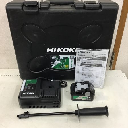  HiKOKI ハイコーキ 充電式 ドライバドリル　充電器・充電池×2・ケース・取説付 DV36DA 2XP