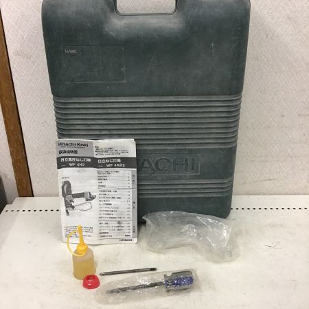  HITACHI 日立 高圧 ねじ打ち機　取説・ケース付 WF4H2