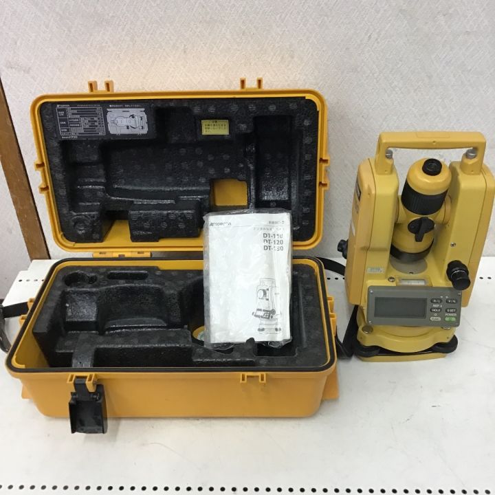 TOPCON デジタルセオドライト トランシット ケース付 測量機 TD-110｜中古｜なんでもリサイクルビッグバン