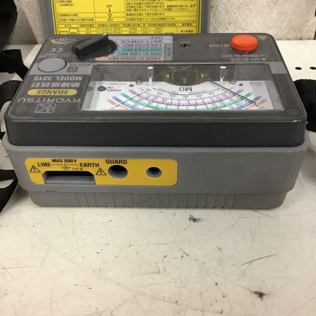  共立 絶縁抵抗計　4レンジ 3315