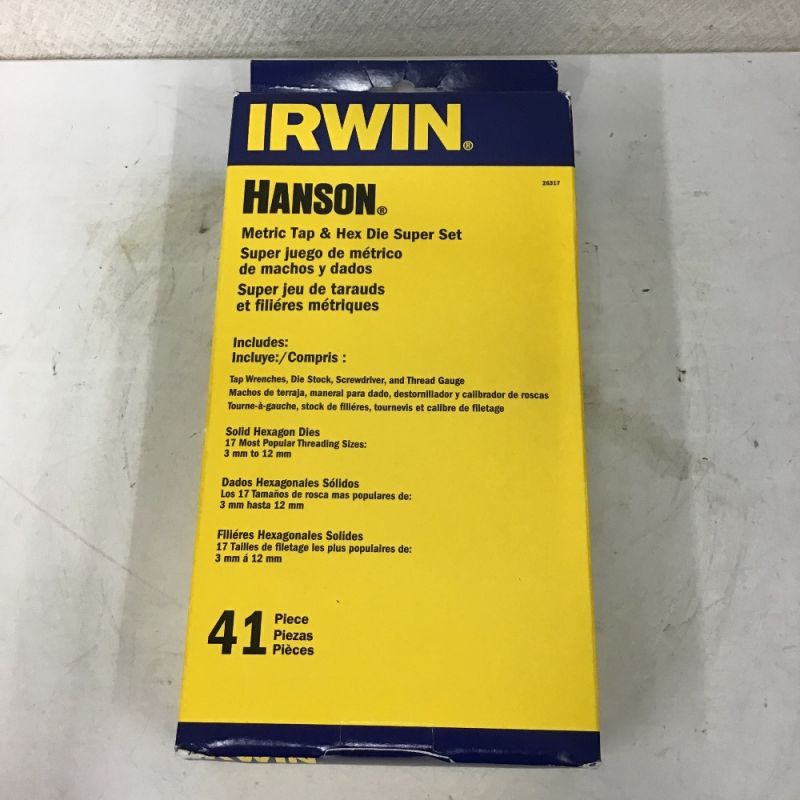 中古】 IRWIN タップ&ダイスセット 26317｜総合リサイクルショップ 