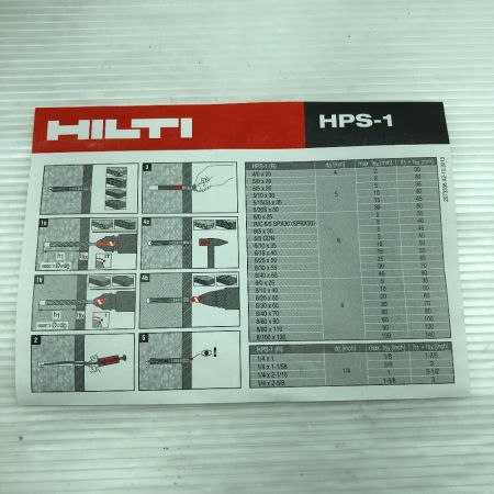  Hilti ヒルティ 工具 プラスティックアンカー 100本入り 2箱 hps-1 6/40x65