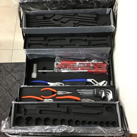  SUPER TOOL ツールセット プロ用両開き工具セット（３段式）デラックスタイプ S5000DX