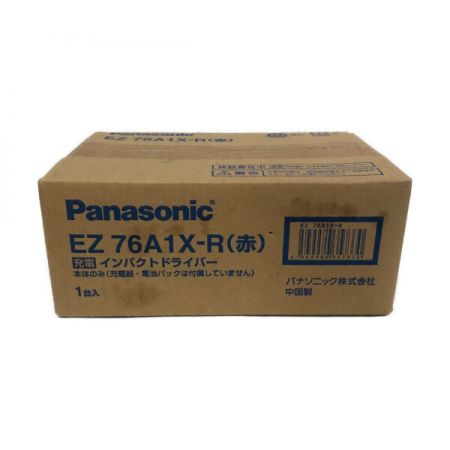  Panasonic パナソニック インパクトドライバ　赤　 EZ76A1X-R