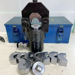 ♭♭ 西田製作所 圧着ヘッド　ケース付 NC-325DⅡ型 Bランク