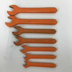 ◇◇ FACOM 絶縁片口スパナ 7点セット 24ｘ2・19・17・13・10ｘ2 Cランク