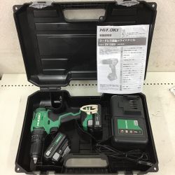 ◇◇ HiKOKI ハイコーキ コードレス振動ドライバドリル　10.8V 10㎜ 電池4.0Ah 2個 充電器付 DV 12DD Sランク