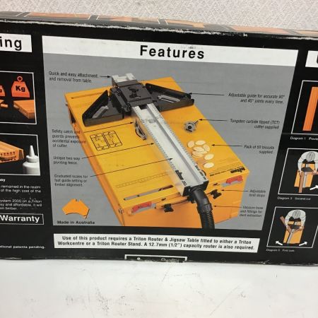  triton ルーター&ジグソースタンド テーブルセット  ビスケットジョイナー