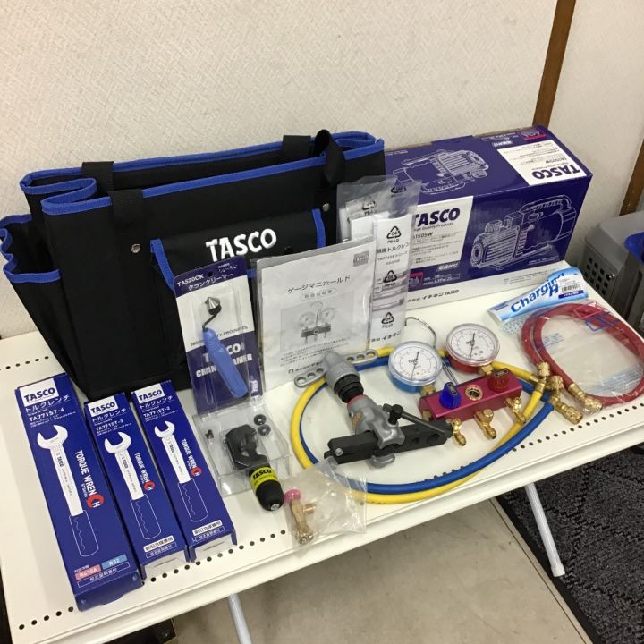 TASCO エアコン工具セット 付属品完備 TA23AB｜中古｜なんでもリサイクルビッグバン