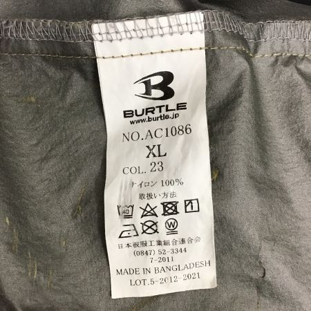  トルネードドラカンセット BURTLE 空調服 XL AC1086半袖ブルゾン トルネードラカン ファン＋リチウムポリマー15Vバッテリーセット