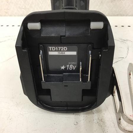  MAKITA マキタ インパクトドライバ　本体のみ TD172DRGX B