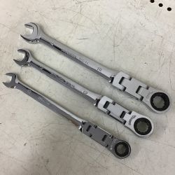 ◇◇ Seednew フレックスロック メガネレンチ 3本セット S-FLMM3S Aランク