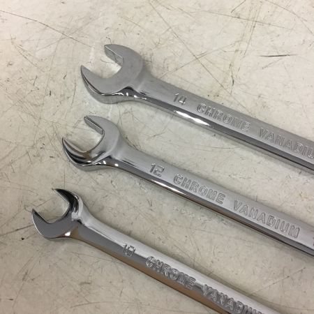  Seednew フレックスロック メガネレンチ 3本セット S-FLMM3S