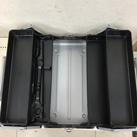  KTC ケーティーシー 両開きメタルケース　シルバー　ツールボックス　工具箱　本体のみ EK-1A