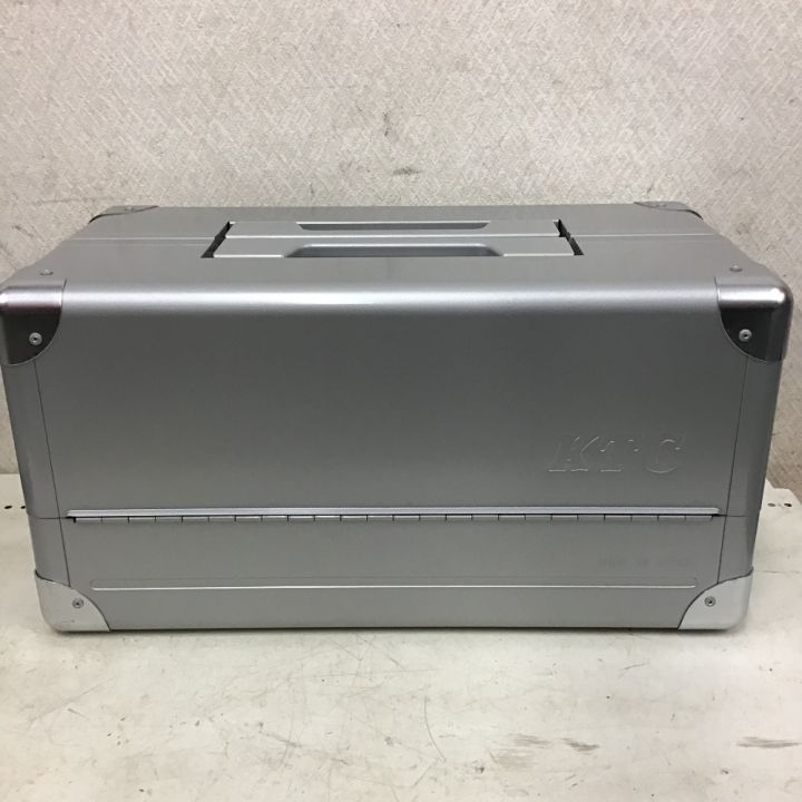 KTC ケーティーシー 両開きメタルケース シルバー ツール