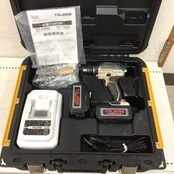 ◇◇ TAJIMA タジマ 太軸 インパクト　足場200　充電器・充電池×2・取説・ケース付 ソケット複数付属 PT-A200 Bランク