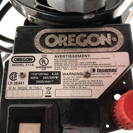  OREGON ベンチグラインダー 511A