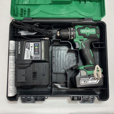 HITACHI 日立 ドライバドリル DS18DBSL グリーン 充電器・充電池1個・ケース付 18v