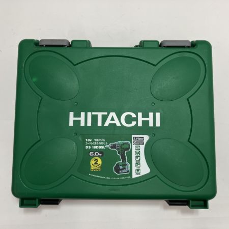 HITACHI 日立 ドライバドリル DS18DBSL グリーン 充電器・充電池1個・ケース付 18v