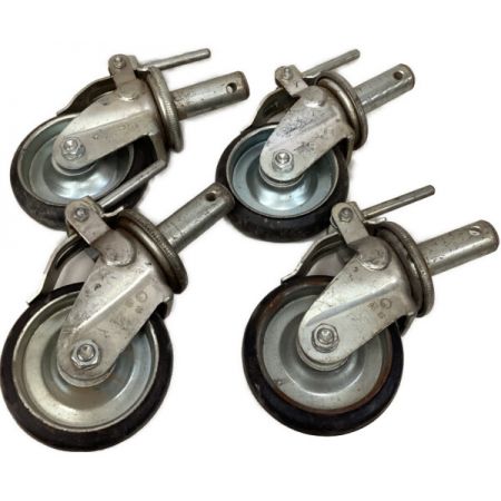   足場 キャスター 4つセット