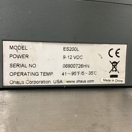  OHAUS デジタル台はかり ES200L