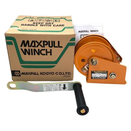  MAXPULL ミニウィンチ 手動ウィンチ 200kg以下 PM-200