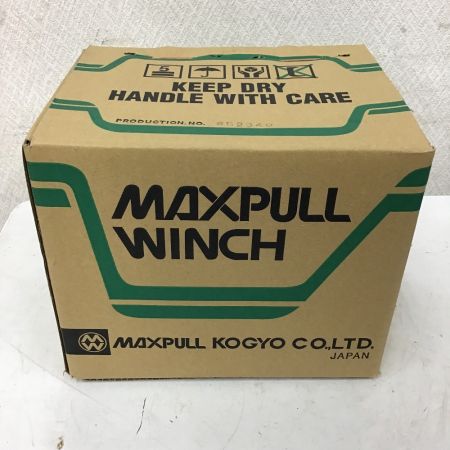  MAXPULL ミニウィンチ　200㎏以下　手動ウィンチ PM-200