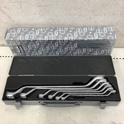 ◇◇ TONE トネ ロングめがねレンチセット(45°)  内容6点 シルバー 2700M Sランク