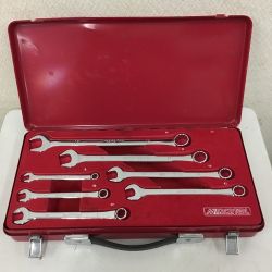 ◇◇ KTC ケーティーシー ミラーツールコンビレンチ7本セット　ケース付 Aランク