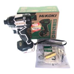 △△ HiKOKI ハイコーキ インパクトドライバ　限定色 ホワイト・ゴールド　本体のみ WH36DC(NNWG) Sランク