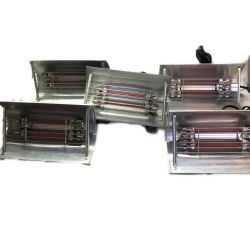 ◇◇ Panasonic パナソニック 家畜用コルツヒーター 200Ｖ ５個セット NK-RH22CE Bランク