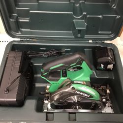 ◇◇ HiKOKI ハイコーキ 充電式 丸のこ　125ｍｍ　充電器・充電池・ケース付 C18DBL Aランク