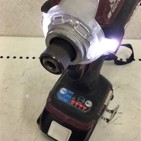  MAKITA マキタ 充電式 インパクトドライバ　オーセンティックレッド　充電器・充電池×2・ケース付 TD171DGX