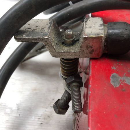   スポット溶接機 通電チェックＯＫ。スポット溶接１回確認。 TNK-5000D