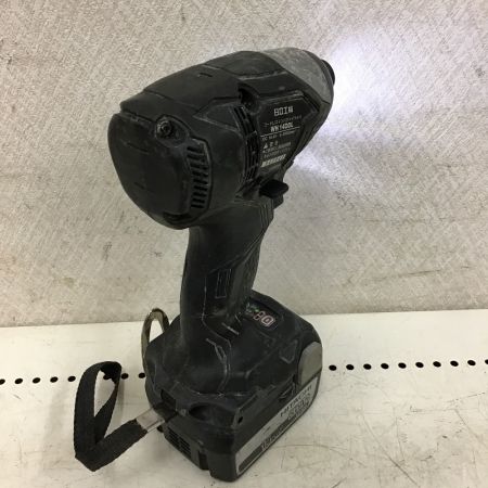  HITACHI 日立 コードレス インパクトドライバ　ブラック　バッテリー付 WH14DDL