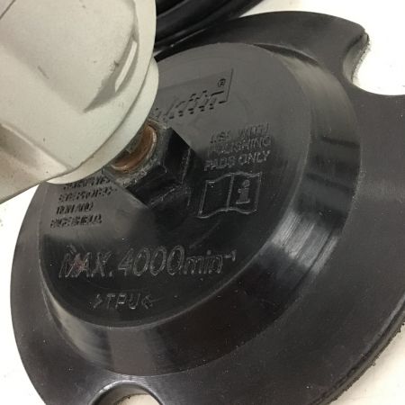 中古】 MAKITA マキタ 電子 ポリッシャー 180ｍｍ パッド付 PV7001C B