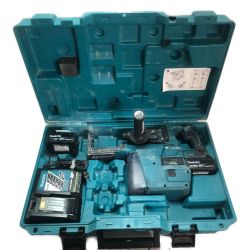 ◇◇ MAKITA マキタ  24mm 充電式ハンマドリル 集塵システム 充電器・充電池2コ・ケース付 HR244D Bランク