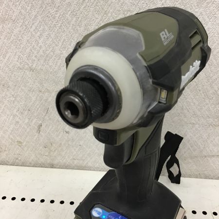  MAKITA マキタ 充電式 インパクトドライバ　オリーブ　充電器・充電池×2・ケース付 TD001G