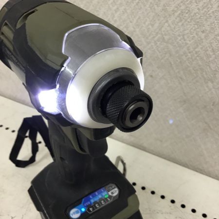  MAKITA マキタ 充電式 インパクトドライバ　オリーブ　充電器・充電池×2・ケース付 TD001G